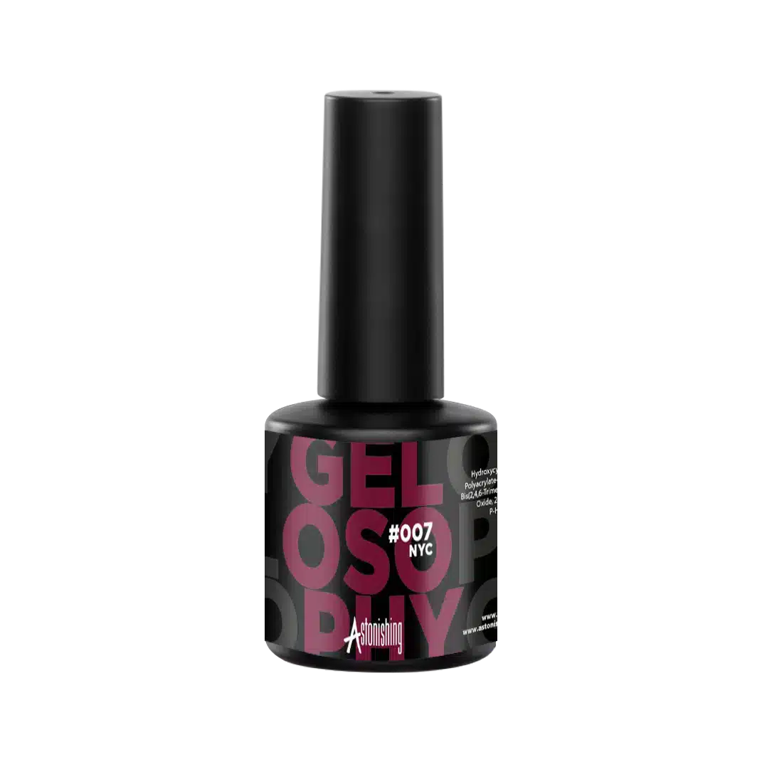 Astonishing Gelosophy #007 NYC 15ml, stoere gellak voor een opvallende manicure