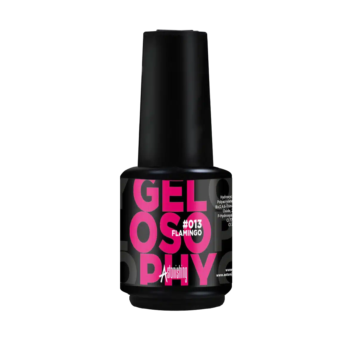 Astonishing Gelosophy #013 Flamingo nagelgel van 15 ml voor een langhoudende, glanzende manicure