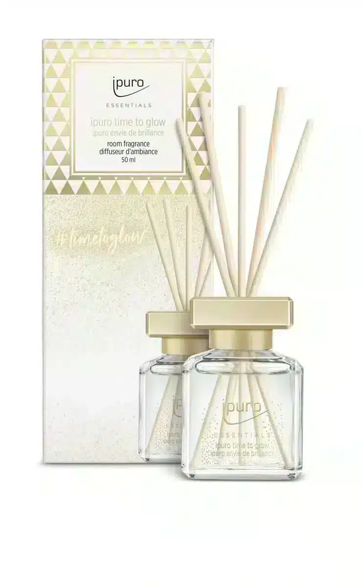 Essentials geurdiffuser 100ml Time to glow voor een warme en sfeervolle gloed thuis