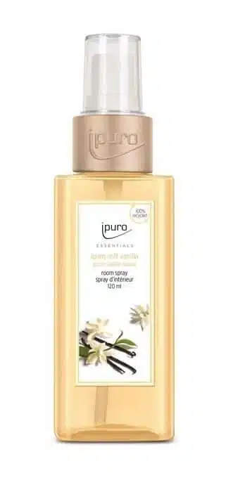 Essentials roomspray 120ml Soft Vanilla met warme vanillegeur voor een knusse sfeer