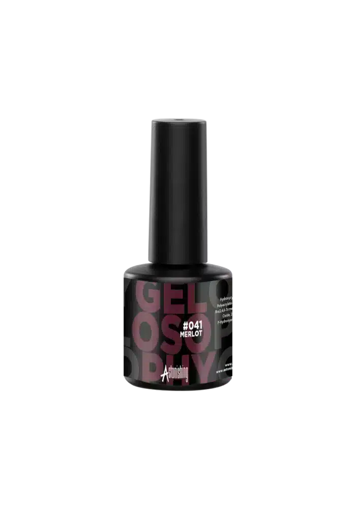 Gelosophy #041 Merlot nagelgellak van Astonishing, 15 ml voor een stralende kleur op je nagels