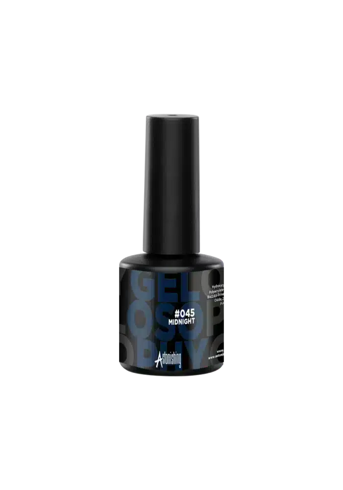 Astonishing Gelosophy #045 Midnight, kleurintense nagelgel van 15 ml voor een mooie manicure