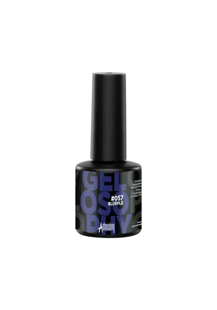 Astonishing Gelosophy #057 Blurple, kleurrijke nagelgel in een flesje van 15ml voor een professionele manicure