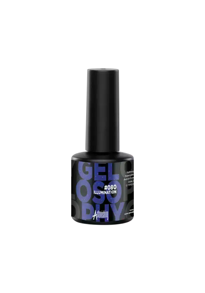 Astonishing Gelosophy #080 Illumination, stralende nagelgel in een flesje van 15ml voor een glanzende manicure