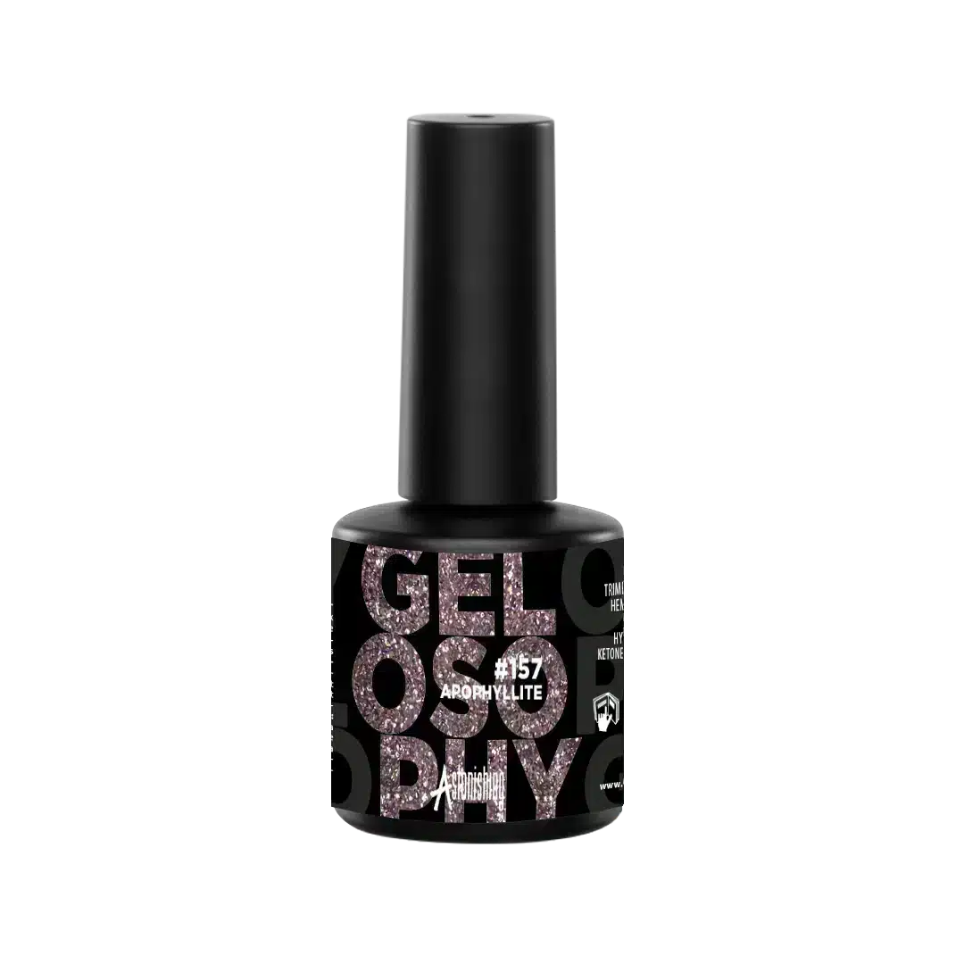 Astonishing Gelosophy #157 Apophyllite gelnagellak in 15ml flesje voor heldere, glanzende nagels
