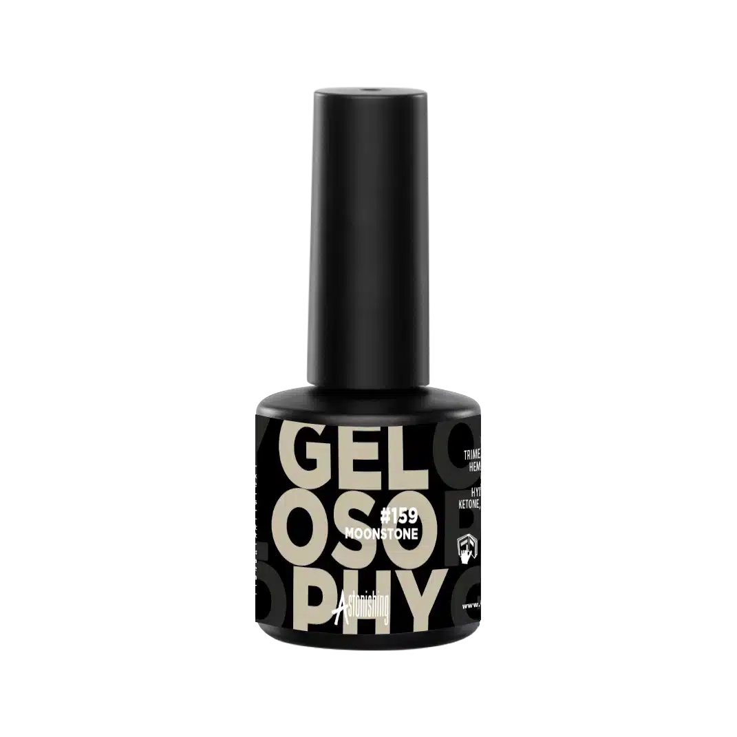 Astonishing Gelosophy #159 Moonstone gelnagellak in 15ml flesje voor een parelmoeren tint