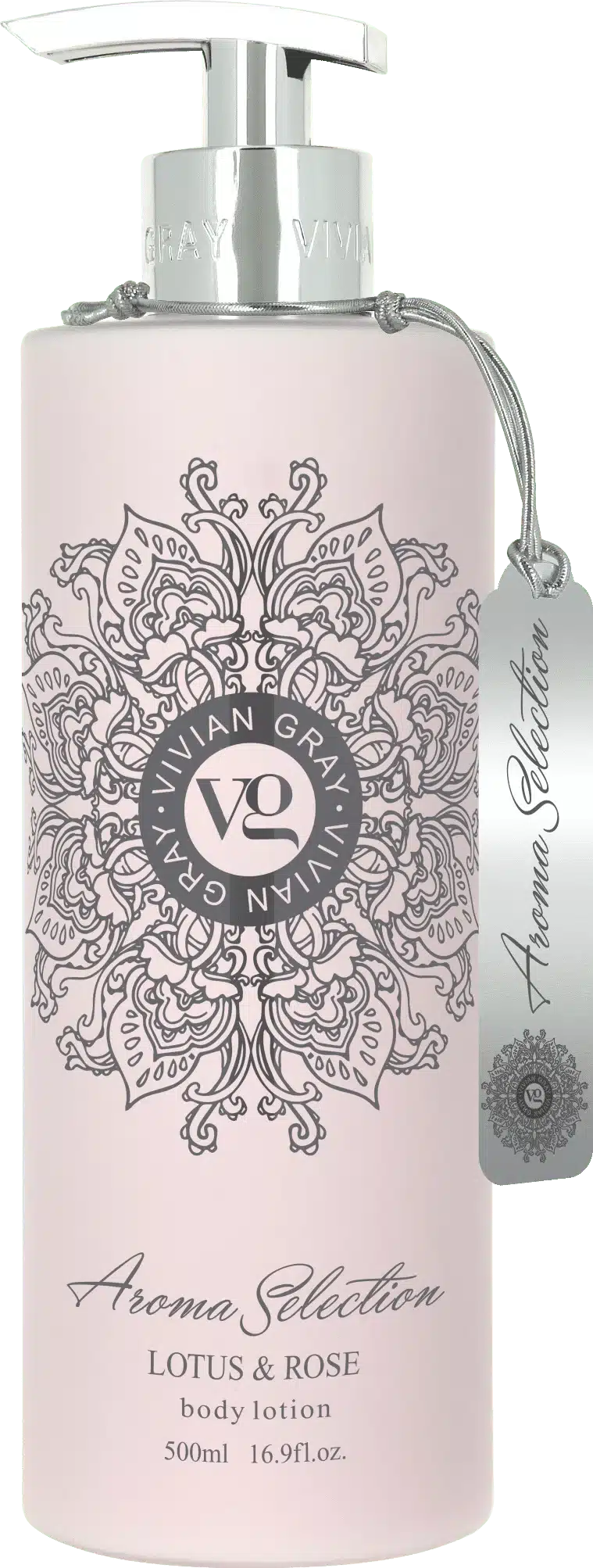Aroma Selection Lotus & Rose bodylotion van 500 ml met een bloemige geur voor een zachte, soepele huid