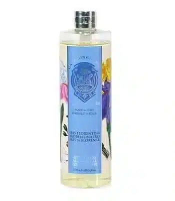La Florentina badschuim Iris, 500 ml, verzorgend badschuim met een bloemige irisgeur