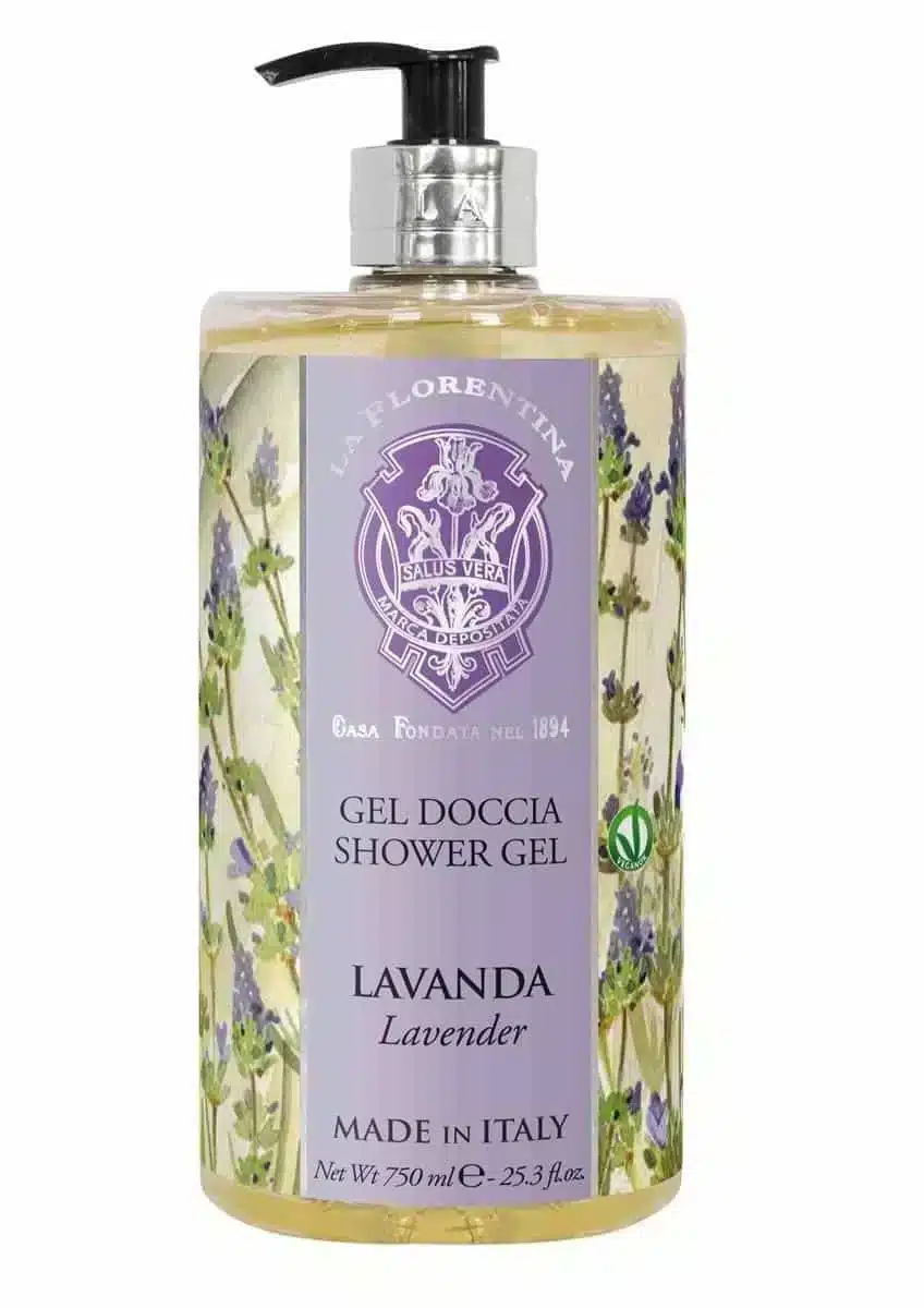Douchegel 750 ml Lavendel, verzorgende douchegel met rustgevende lavendelgeur