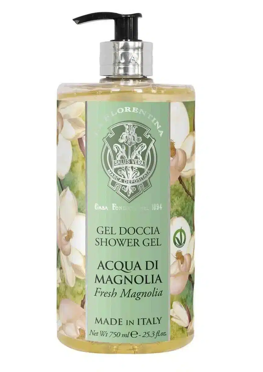 Magnolia douchegel van 750 ml met een bloemige geur voor een heerlijk verzorgende douchebeurt