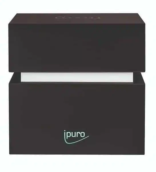 Air Pearls electric mini cube in het zwart, compacte geurverstuiver voor elke kamer in huis