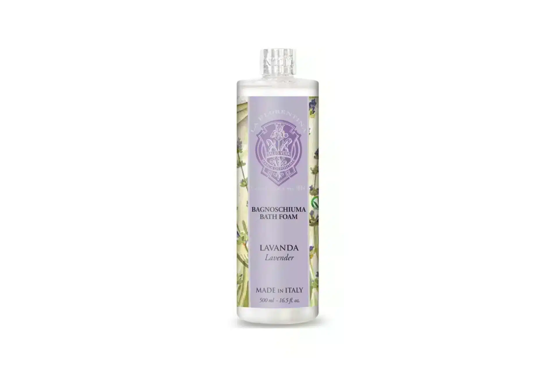 La Florentina badschuim Lavande - Lavendel, 500 ml, ontspannend bad met lavendelgeur