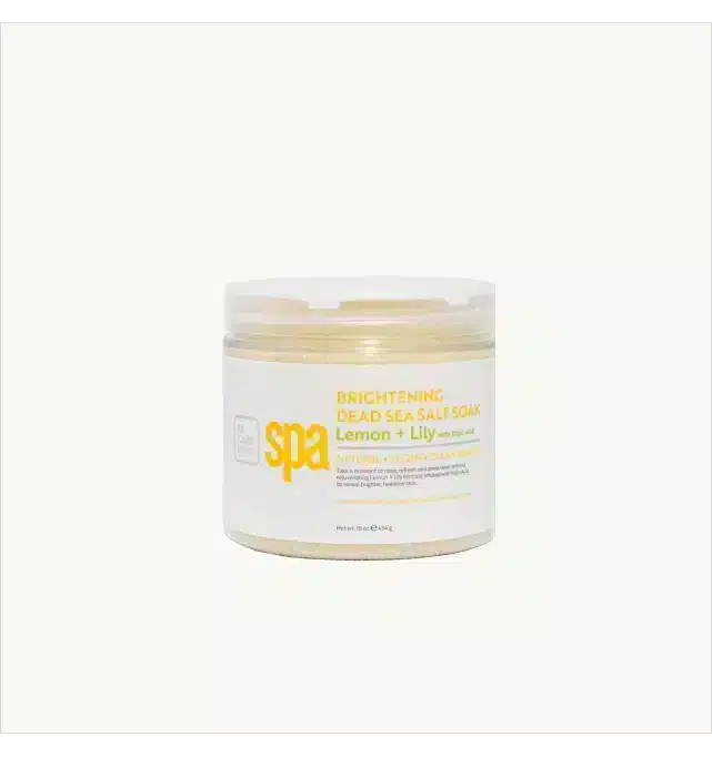 BCL Sea Dead Sea Salt Soak Lemon + Lilly 454 gr badzout met dode-zeezout en verfrissende citrus