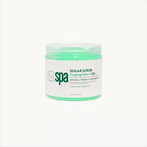 BCL Spa scrub Tingling Mint, 454 gr, verfrissende suikerscrub voor een zachte huid