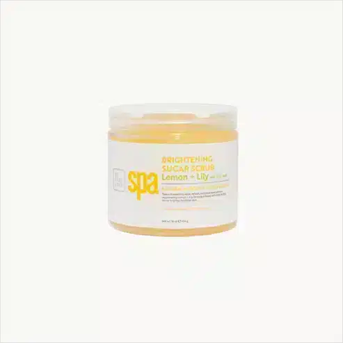 BCL Spa suikerscrub met citroen en lelie, 454 gr, voor een verfrissende zachte huid