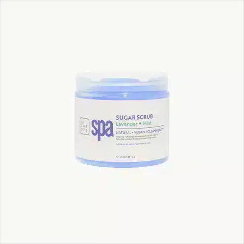 BCL Spa suikerscrub met lavendel en munt, 454 gr, voor een ontspannende huidverzorging