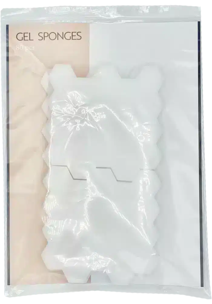 Gel Sponges, set van 80 sponsjes voor het aanbrengen van gel en ombre-effecten