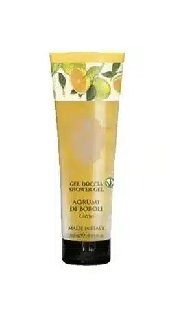 Refreshing 250 ml shower gel with a lively citrus scent for an energetic start to the day