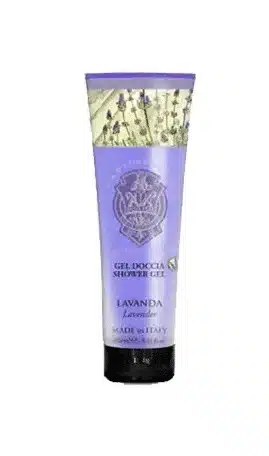 Relaxing 250 ml shower gel with the calming scent of lavender for a refreshing shower