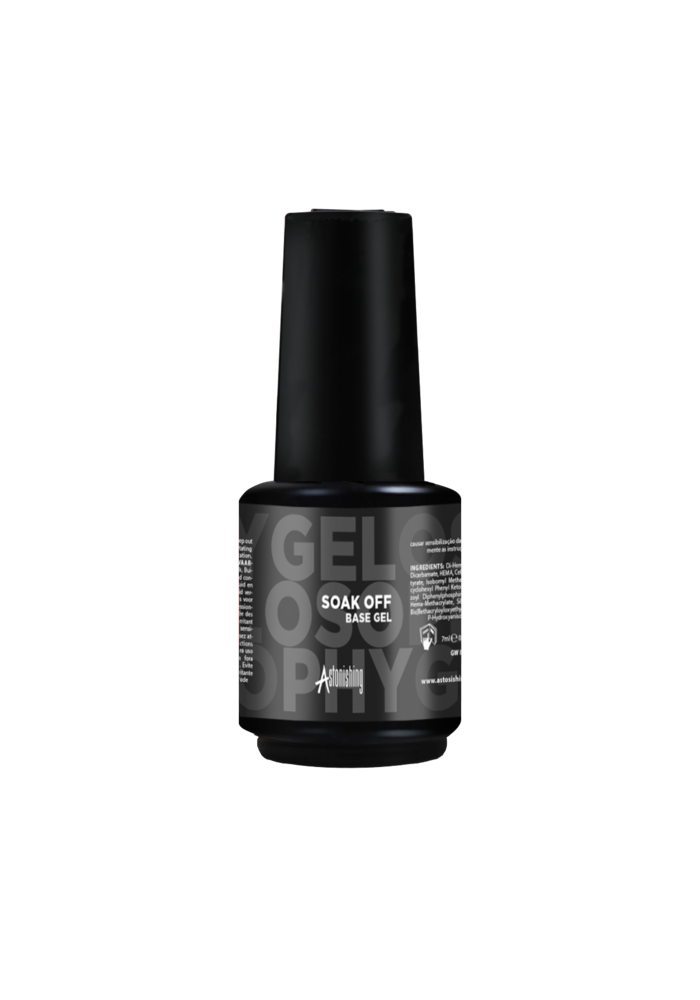 Astonishing Gelosophy Soak Off Base Gel 15ml voor een stevige basis onder je gellak