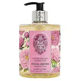 Liquid hand soap 500 ml Peony Arborea, nourishing hand soap with a floral peony scent