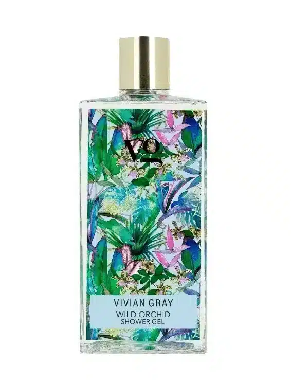 Wild Orchid shower gel of 350 ml with the elegant floral scent of orchid for a fresh shower