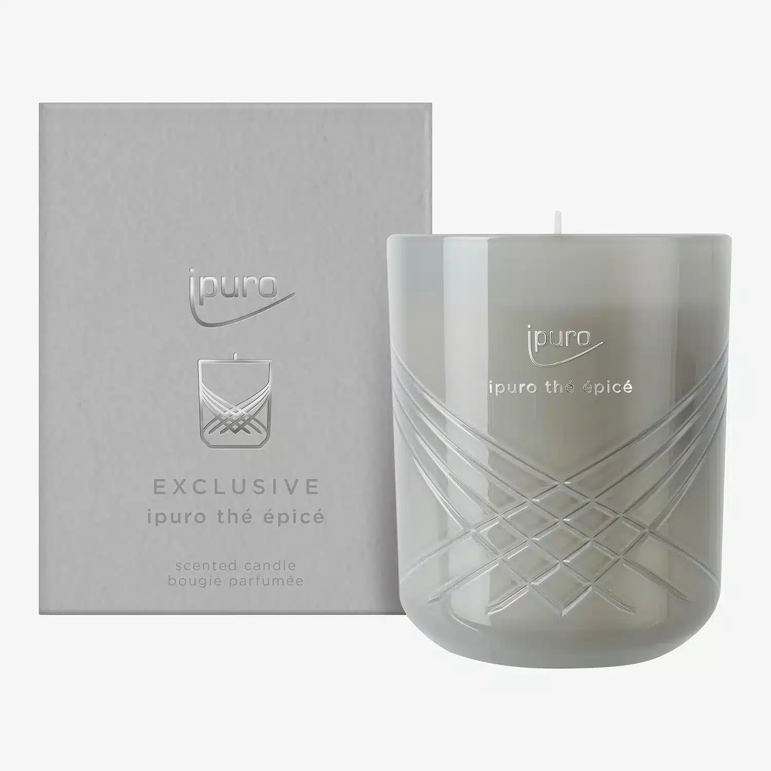 ipuro Exclusive thé epice geurkaars van 270g voor een warme sfeer in huis