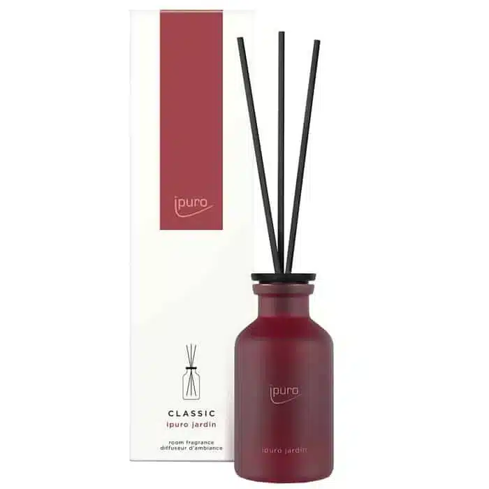 Ipuro Classic Jardin 240ml home fragrance with a fresh garden scent for a pleasant atmosphere at home