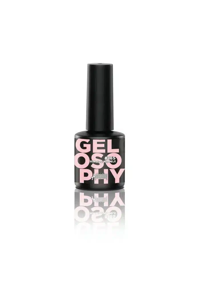 Astonishing Gelosophy #185 Hinode no Niji, gellak van 15 ml voor een stralende, langhoudende manicure