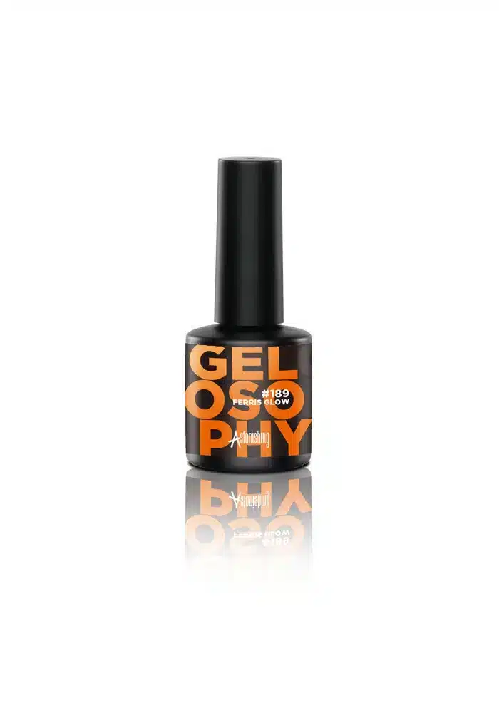 Astonishing Gelosophy #189 Ferris Glow, gellak van 15 ml voor een stralende, langhoudende manicure
