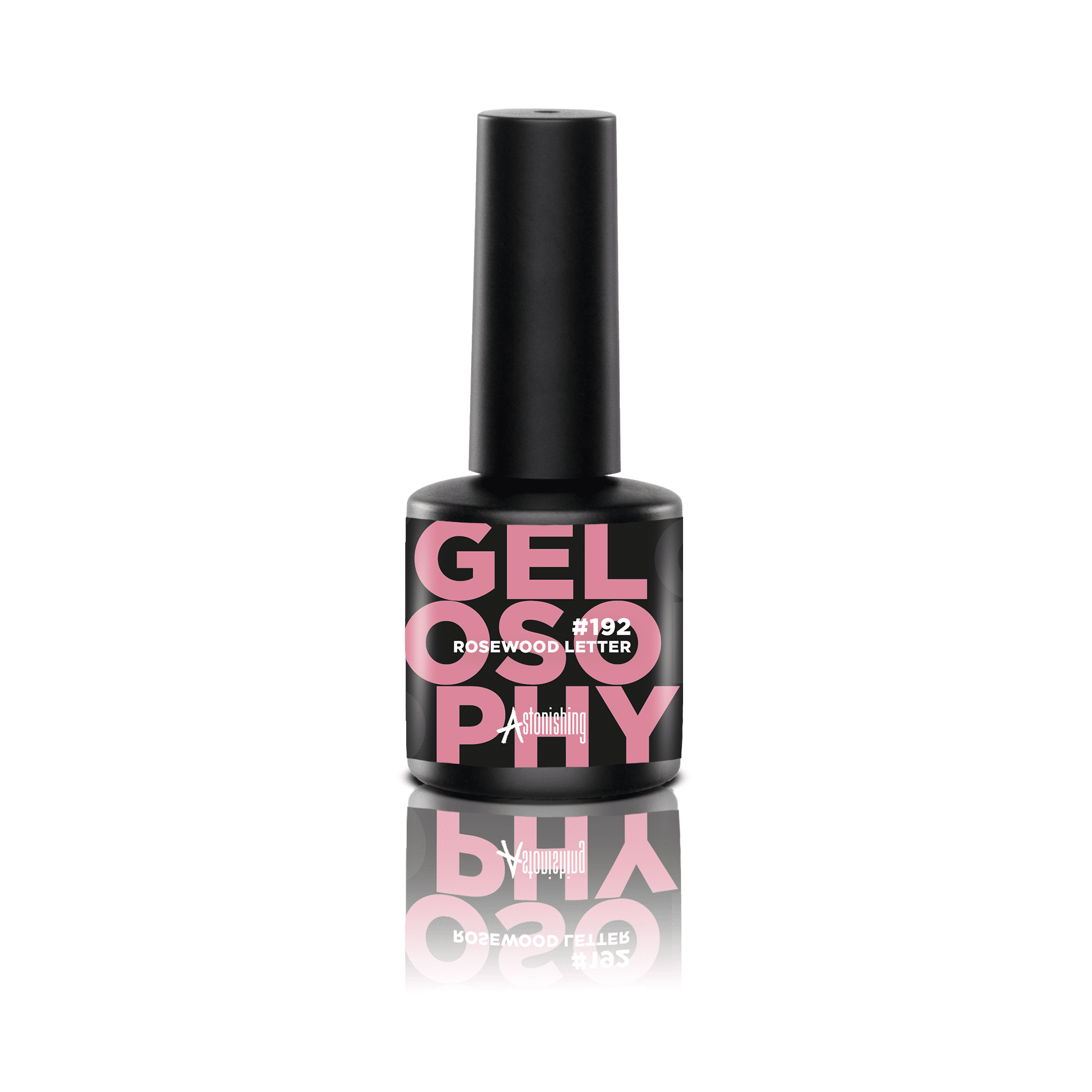 Astonishing Gelosophy #192 Rosewood Letter 15ml, gellak in een warme rozenhouttint voor de nagels