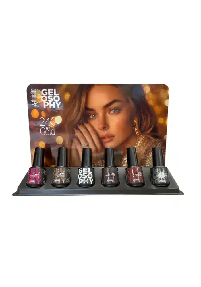 Astonishing Gelosophy 24K Gold Collection kit met 6 gellakjes van 15 ml