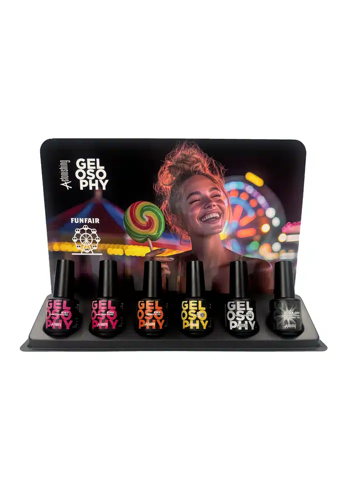Astonishing Gelosophy Funfair Fantasy Collection Kit met 6 gellakken van 15 ml