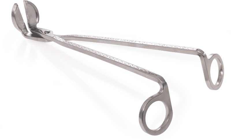 YC Silver Wick Trimmer, zilverkleurige lontenschaar voor het netjes bijknippen van kaarslonten