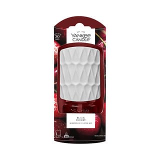 Yankee Candle Electric Base Organic with Black Cherry refill in packaging