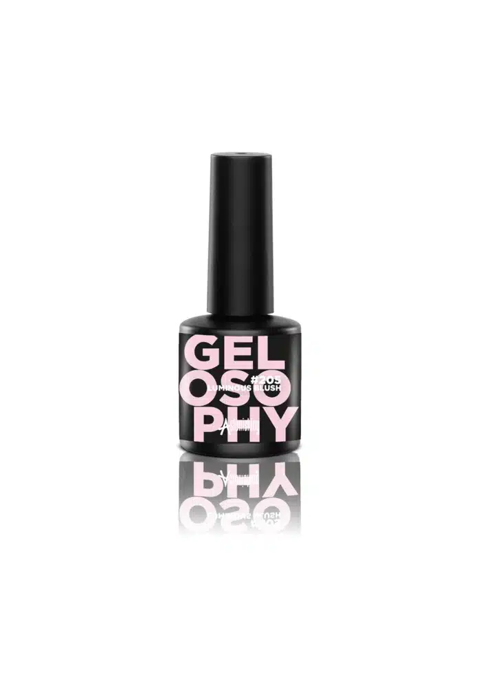 Astonishing Gelosophy #205 Luminous Blush gellak in stralende blush tint, 15 ml flesje