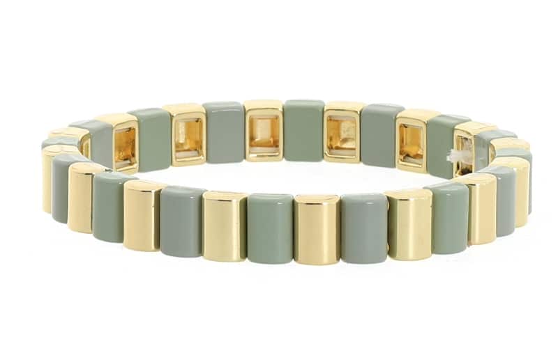 Dewi women's bracelet in a soft sky blue shade as a feminine accessory