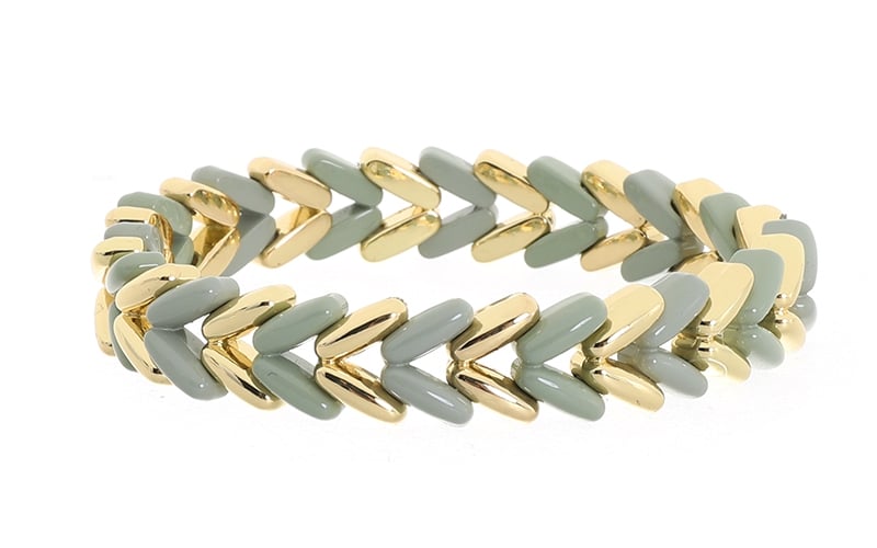Lieke women's bracelet in a light blue sky shade as a graceful accessory for women