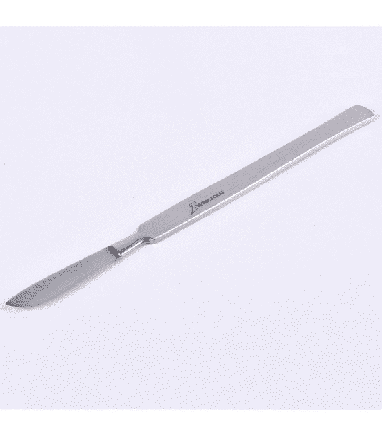 Wingkuur stainless steel callus scraper with flat handle
