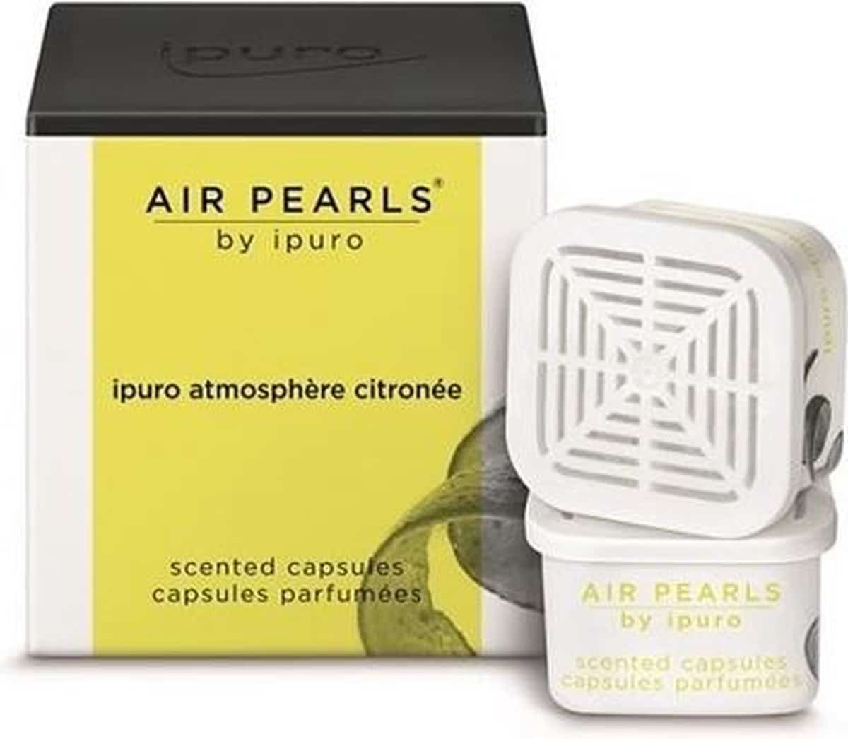 Ipuro Air Pearls Atmosphère Citronée scent capsules with packaging