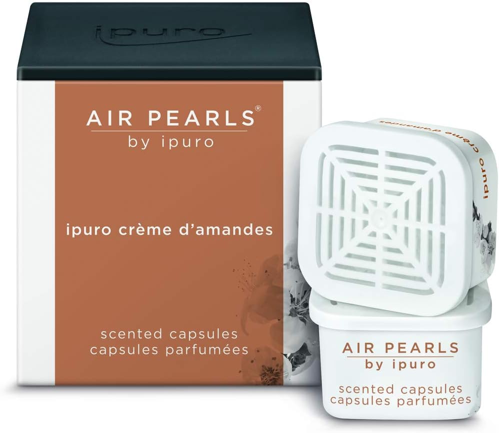 Ipuro Air Pearls Crème d'Amandes scent capsules with packaging